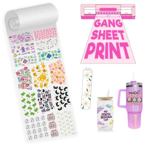 Hoja DTF personalizada (máx. 22 × 300) en pulgadas